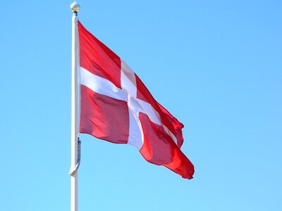 Danish kingdom the flag of the danish flag