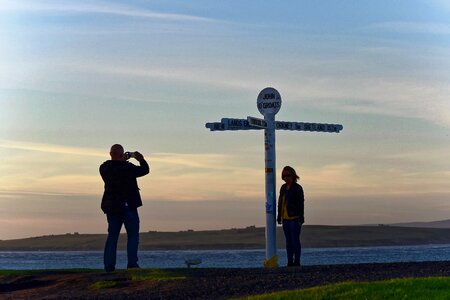 John o'groats signpost attraction photo