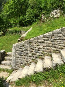 Stairs wall switzerland