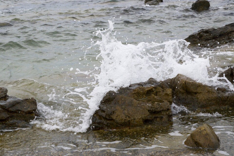 Rock water surf