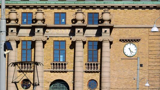 Detail post office sweden
