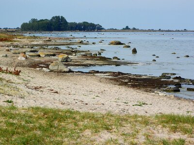 Coast beach rocks