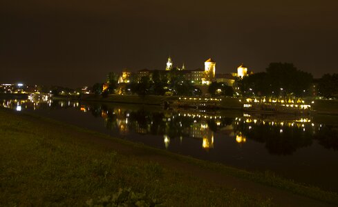 River night the old town