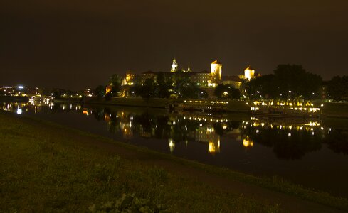 River night the old town photo