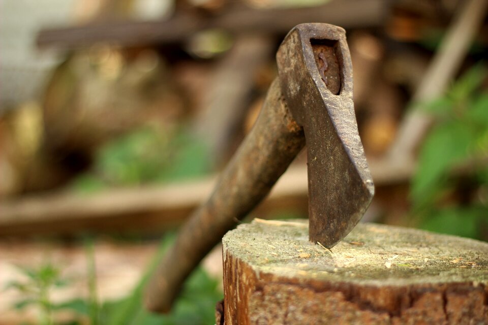 Lumberjack blade background