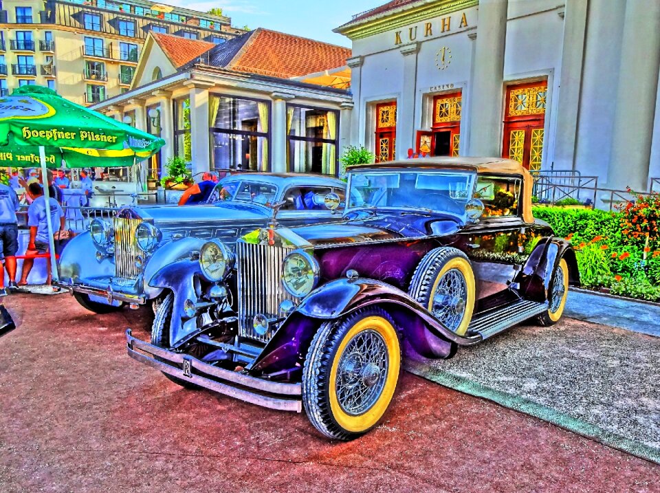 Vehicle vintage car automobile veteran
