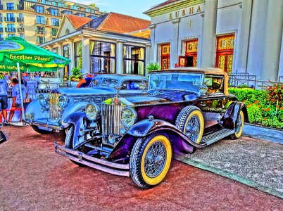 Vehicle vintage car automobile veteran