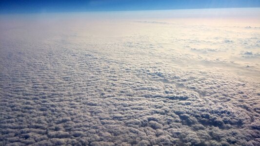Fleece clouds commerce and industry nature