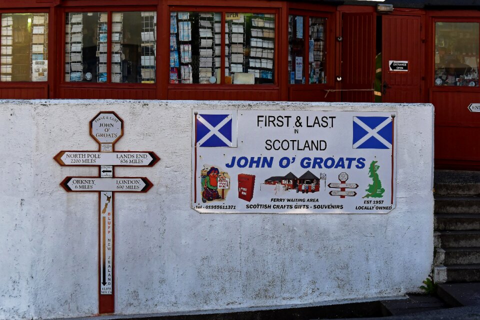 Groats landmark o'groats