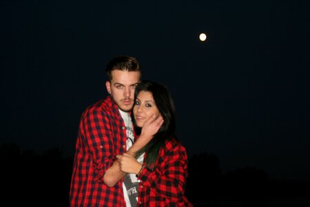 Night beauty romance