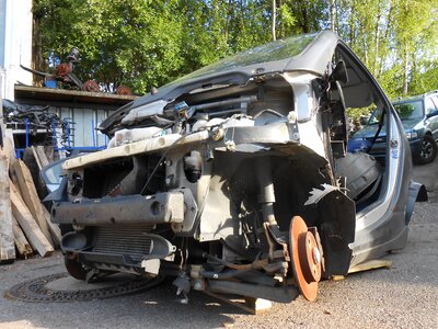 Scrap car auto disposal