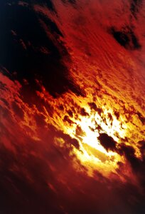 Clouds sun light