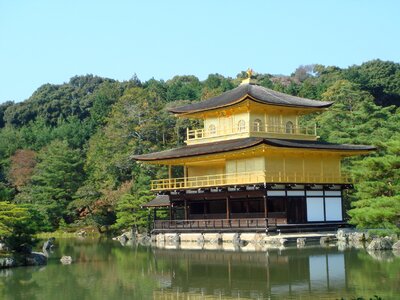Golden pavilion temple world heritage japan