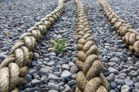 Rope lake constance pebble