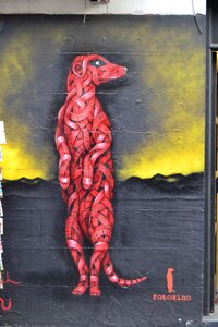 Painting london street art
