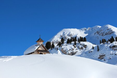 Italy chapel mountains