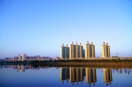 Reflection xiaogan roller river