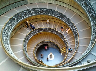 Staircase spiral photo