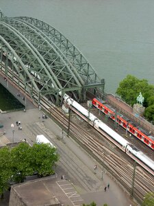 Hohenzollern bridge river rheinland