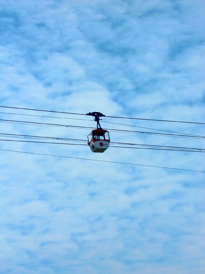 Gondola cable car sky