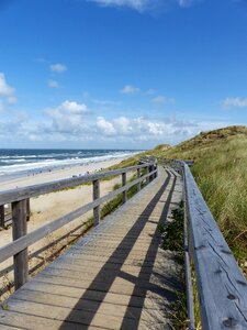 Blue beach sylt photo