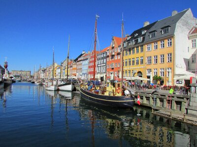 Copenhagen city port