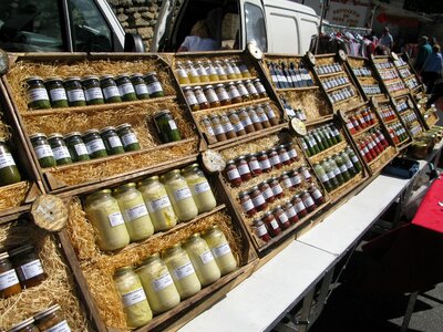 Provence market stand