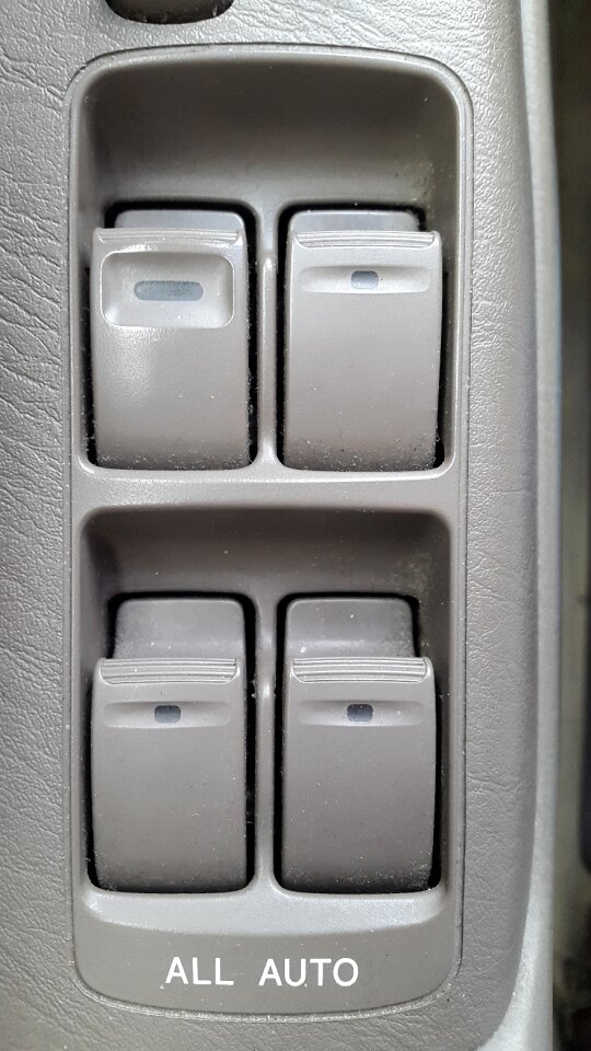 Detail windows door handle