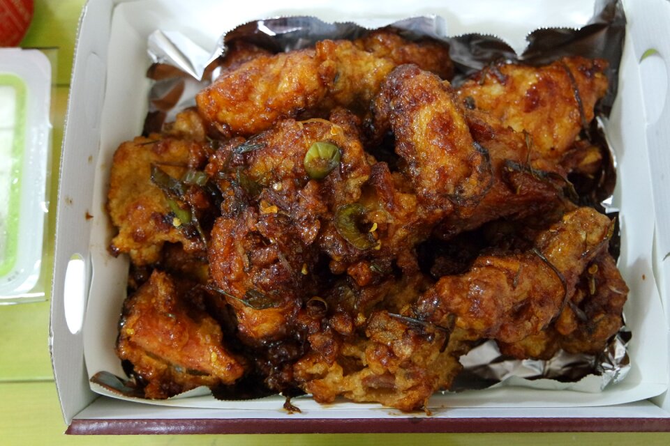 Cooking photo spicy chicken parisian chicken