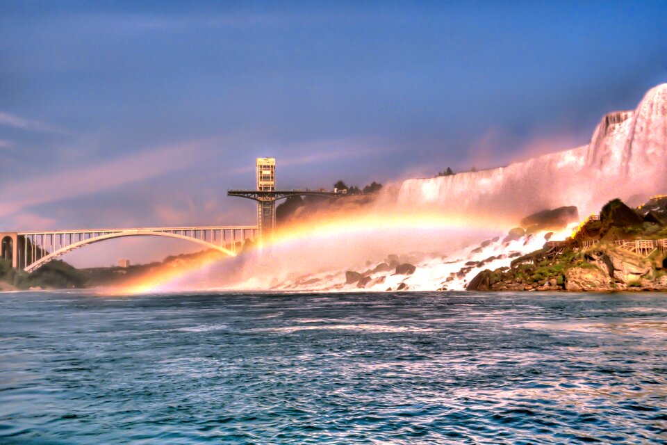 Canada water waterfall