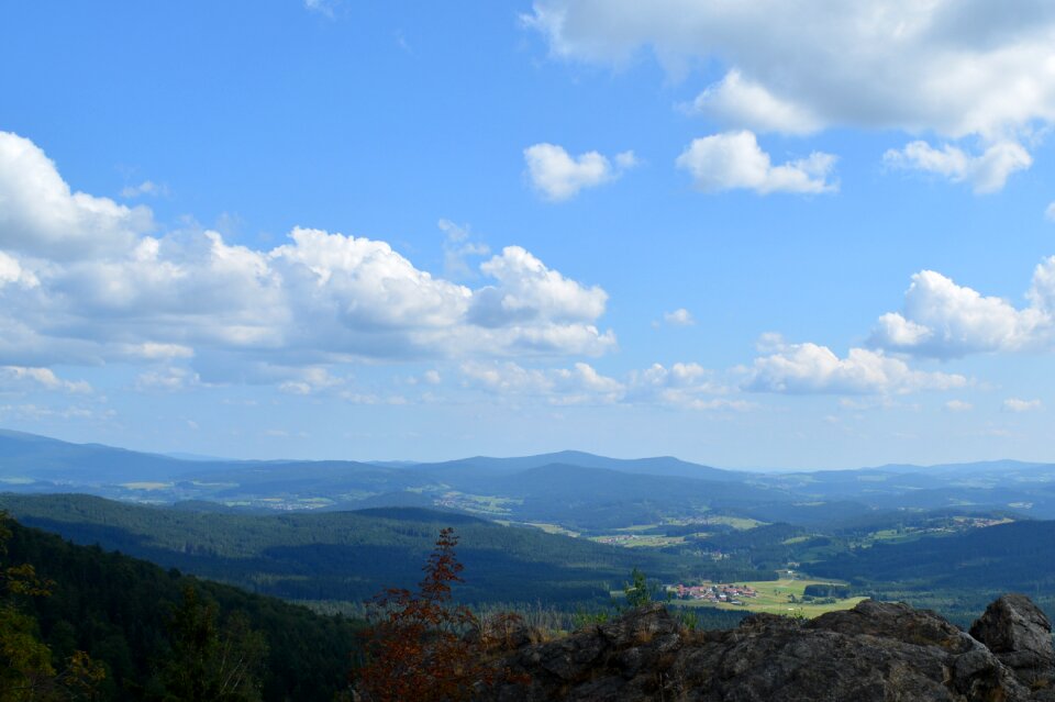 Landscape vacations distant view