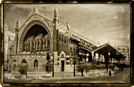Buildings spain retro