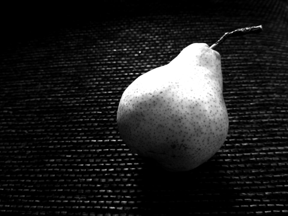 Black and white fruit rustic