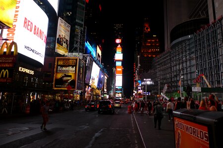 Time square new york broadway