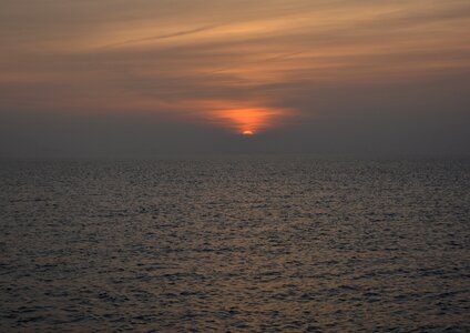Sea sky wadden sea