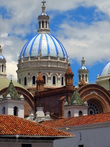 Cuenca cathedral dome photo