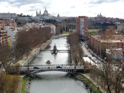 Landscape nature bridge
