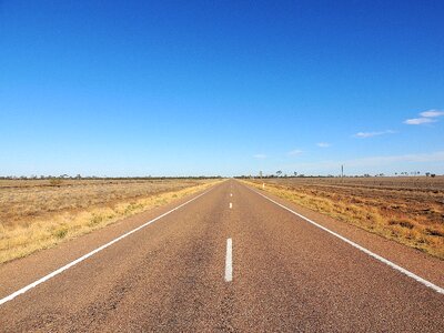 Australian outback isolate west photo