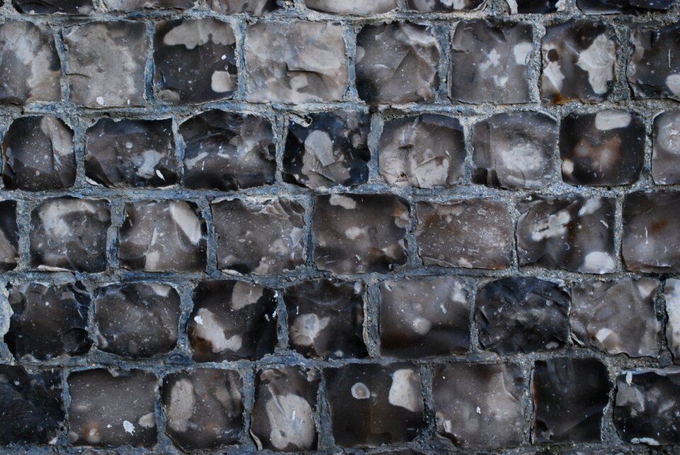 Texture napped stone