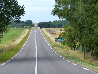 Road perspective infinite
