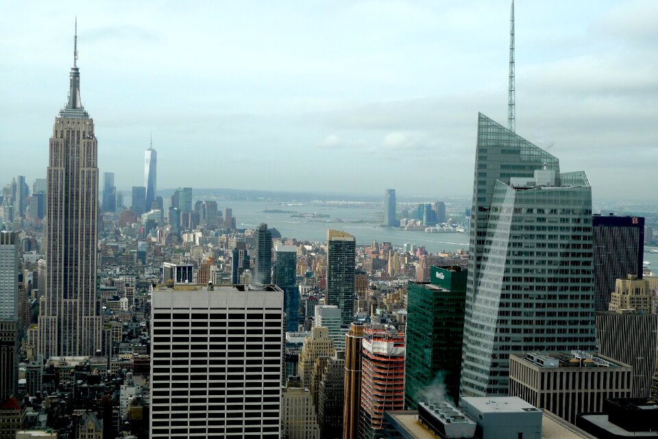 Ny manhattan skyscrapers