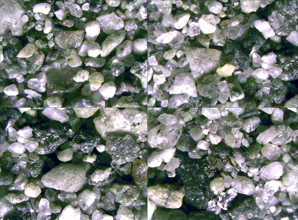 Micro photos sand yukon river