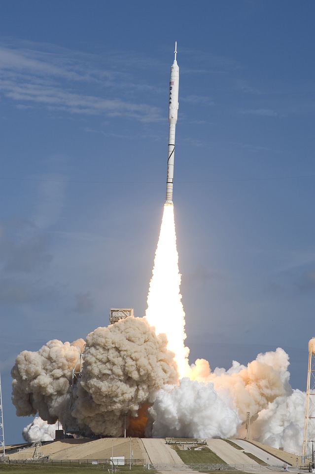 Cape canaveral fire tail nozzle