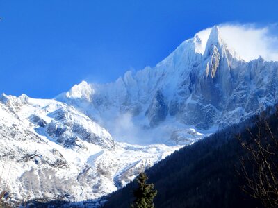 Green needle summit haute-savoie