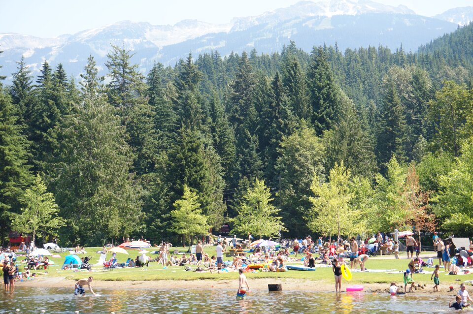 Whistler mountain summer