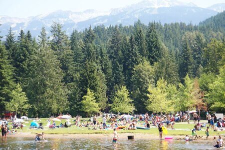Whistler mountain summer