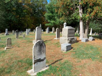 Graveyard cemetery halloween photo