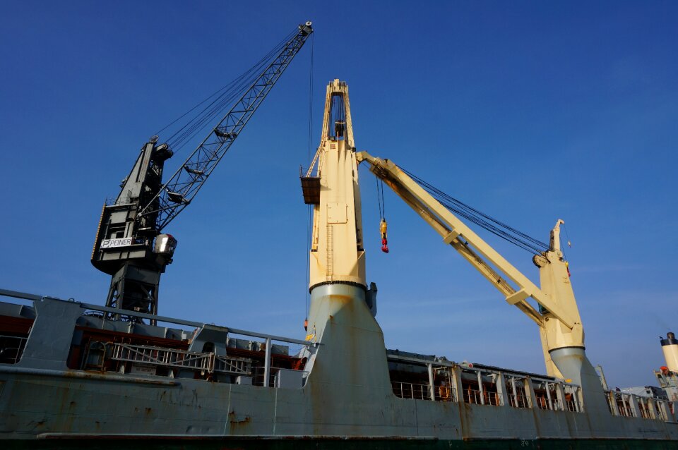 Crane envelope harbour crane