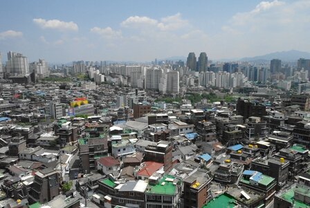 Building city korea photo