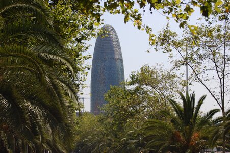 Barcelona tower catalonia